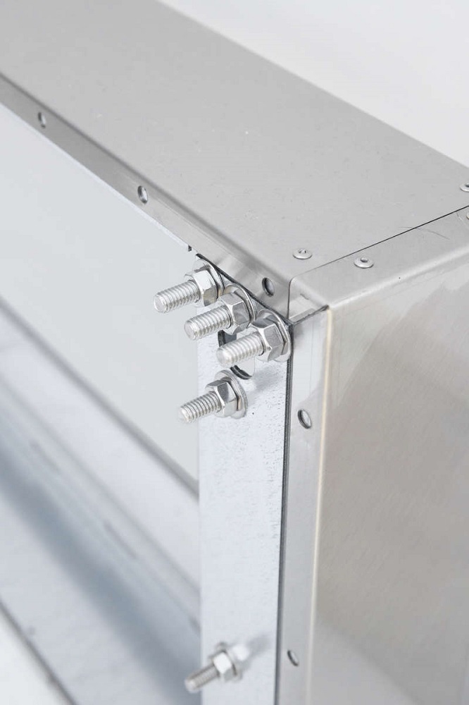 TrueFlame Spacer Bracket for 42 Inch Vent Hoods - 4 Inch Standoff