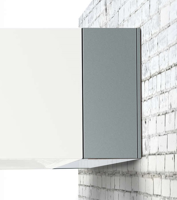 TrueFlame Spacer Bracket for 42 Inch Vent Hoods - 8 Inch Standoff