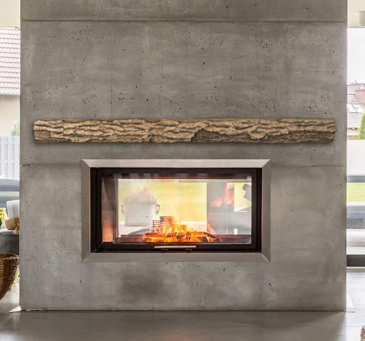 Lexington Hearth Half-Round Sleeper Mantel Shelf