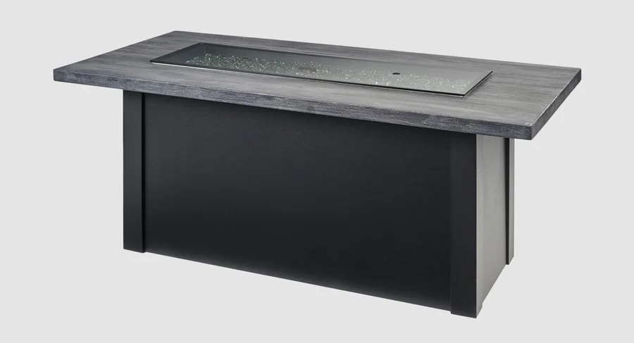 Outdoor Greatroom Company 62 Inch Havenwood Linear Gas Fire Table - DSI