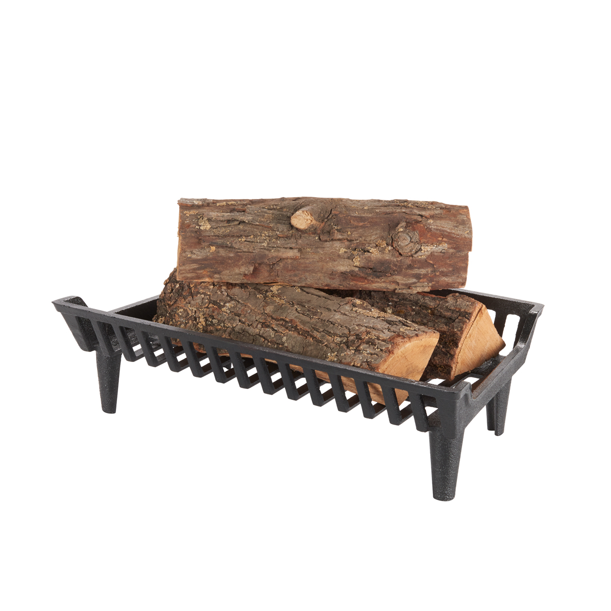 Hy-C 24 Inch G800 Series Flat Bottom Cast Iron Fireplace Grate