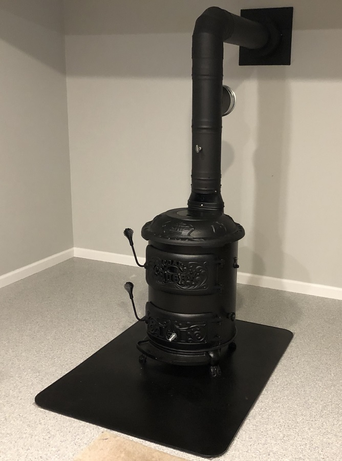 Hy-C 36 x 48 Inches Black Type 2 Stove Board