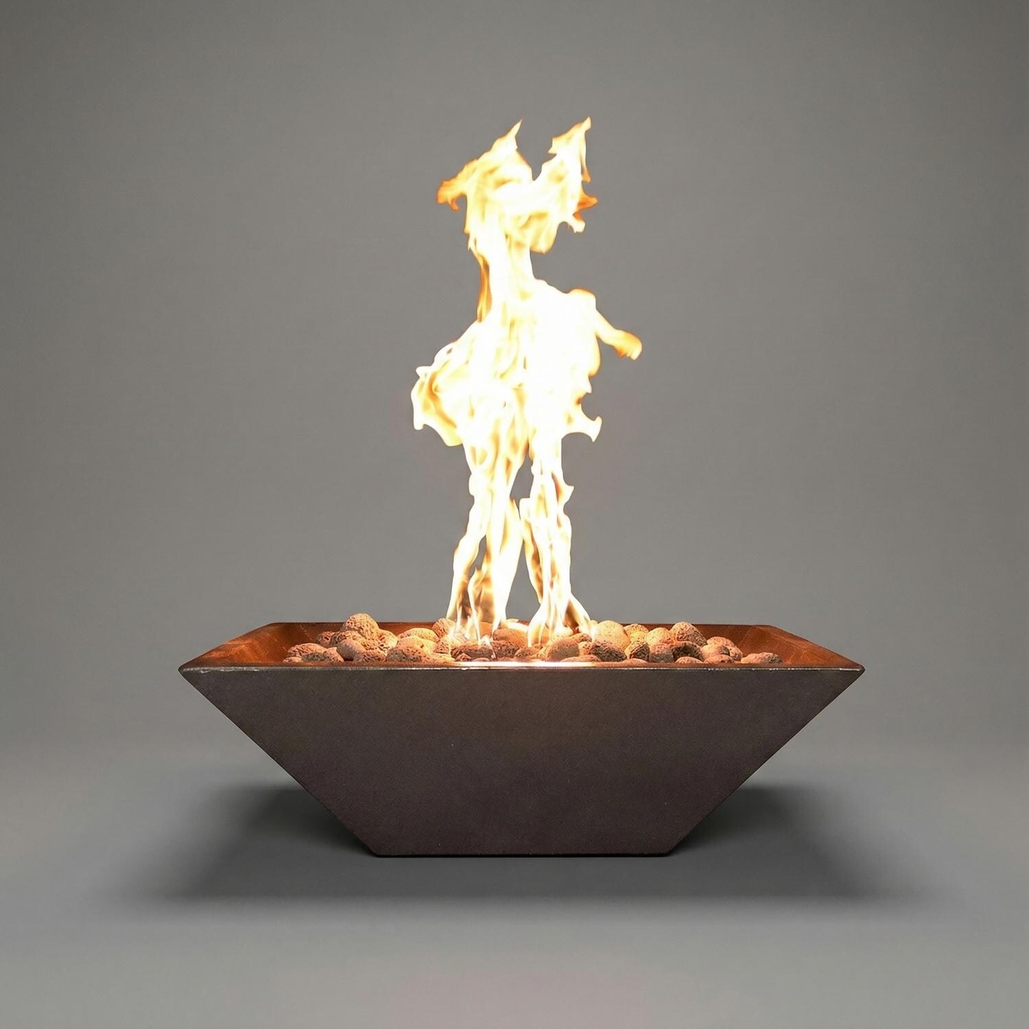 Warming Trends 24 Inch Ember GFRC Gas Fire Bowl