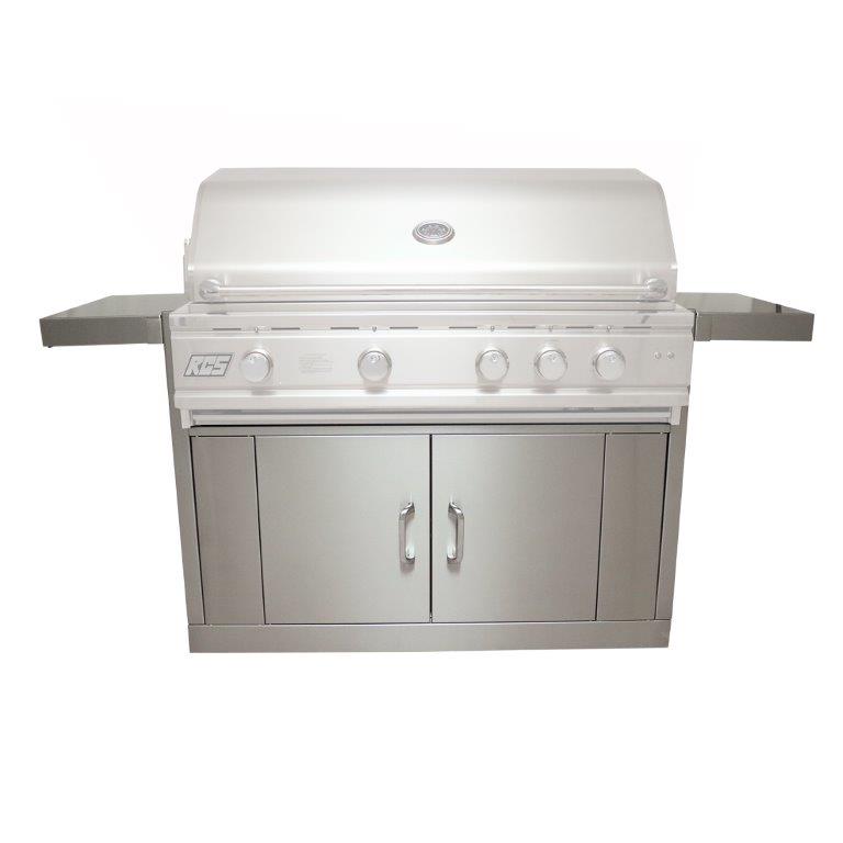 RCS Stainless Steel Cart for 42 Inch Cutlass Pro Gas Grills
