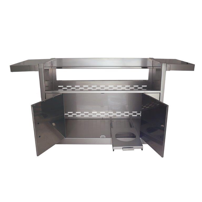 RCS Stainless Steel Cart for 42 Inch Cutlass Pro Gas Grills