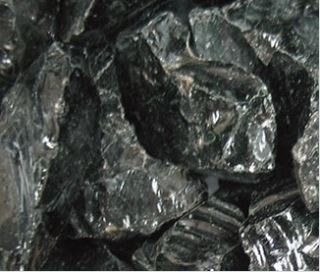 Majestic Tempered Glass Fire Media for Gas Fireplaces with Contemporary Conversion Kits