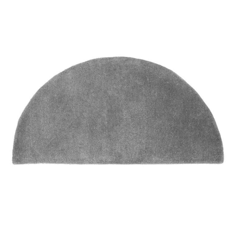 Minuteman 44 x 22 Inch Solid Color Half Round Hearth Rug