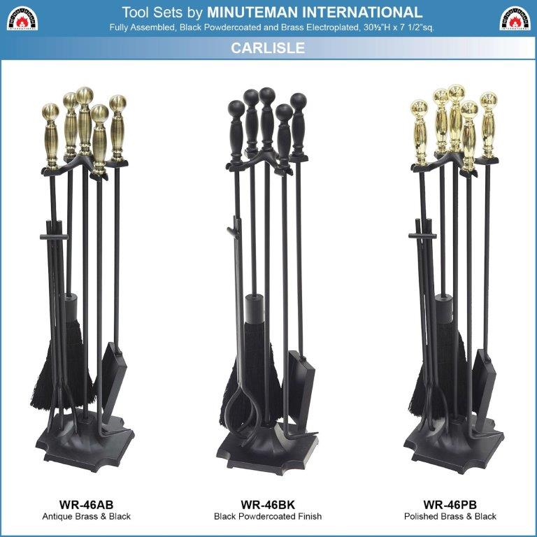 Minuteman Carlisle Fireplace Tool Set