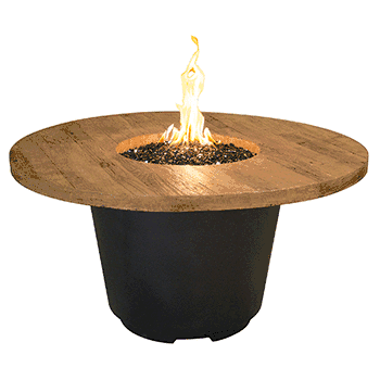 American Fyre Designs Cosmopolitan Round Gas Firetable