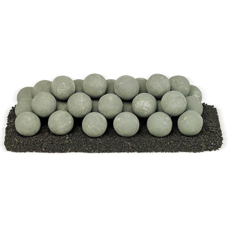 American Fireglass 30 Inch Lite Stone Ball Set