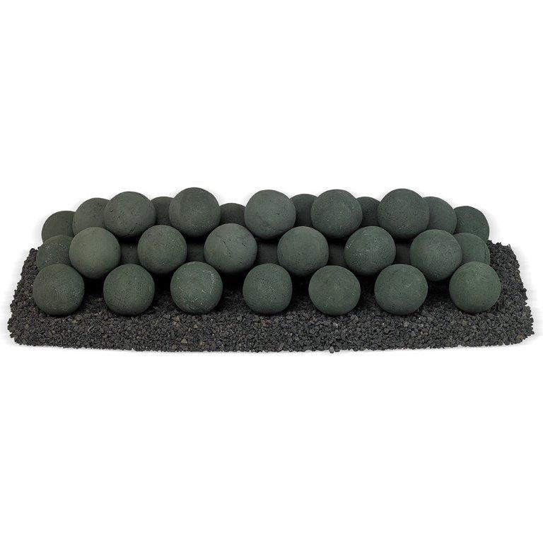 American Fireglass 36 Inch Lite Stone Ball Set