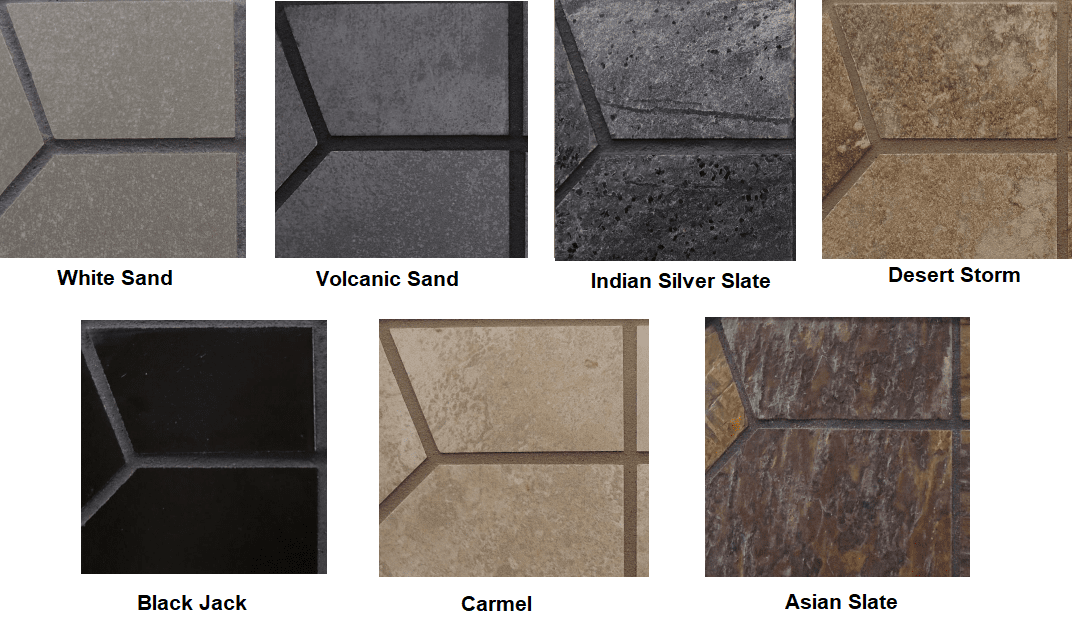 American Panel 36 x 36 Colonial Edge Type 2 Hearth Board