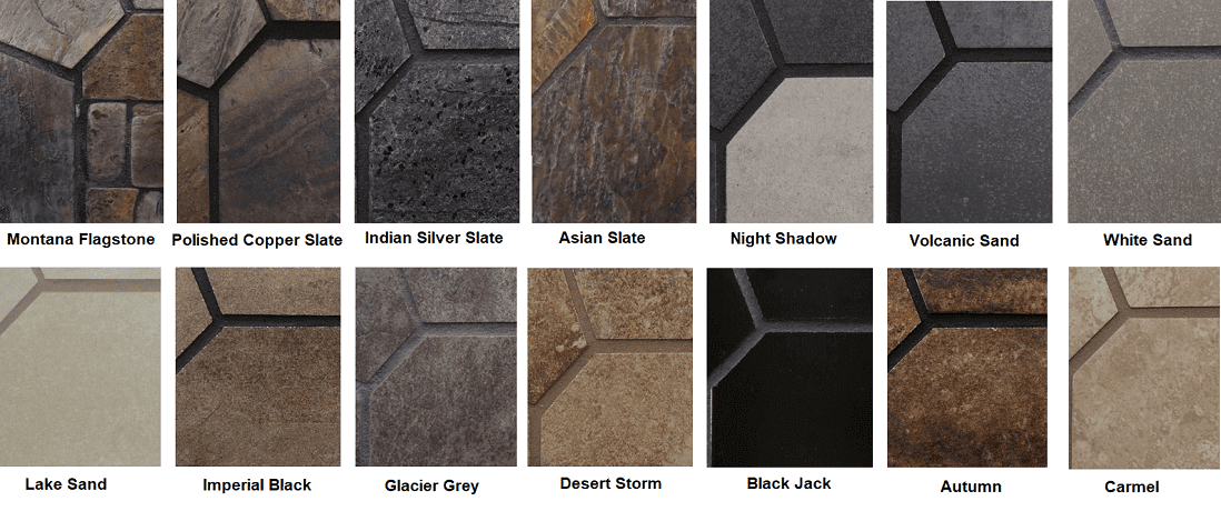 American Panel 40 x 40 Colonial Edge Type 2 Hearth Board