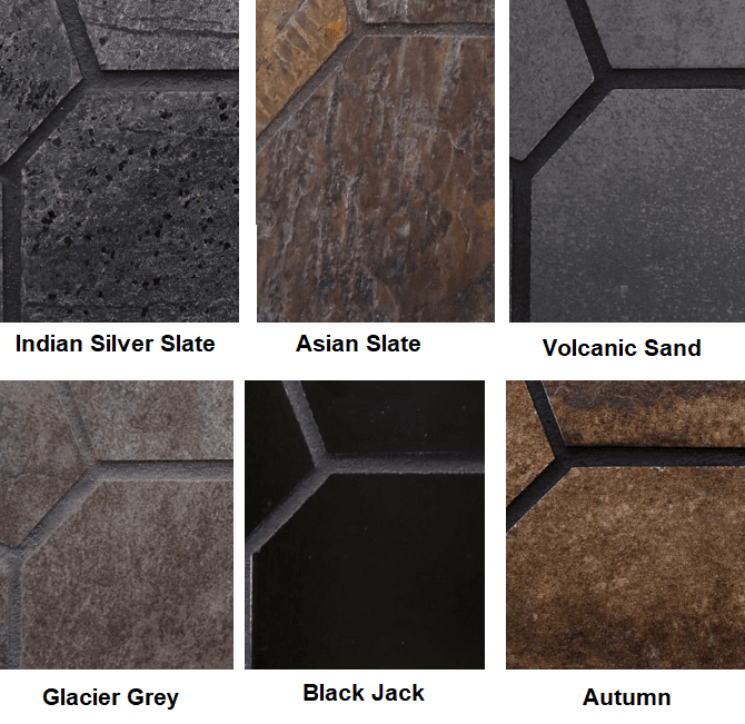 American Panel 24 x 36 Original Edge Type 2 Octagonal Hearth Board