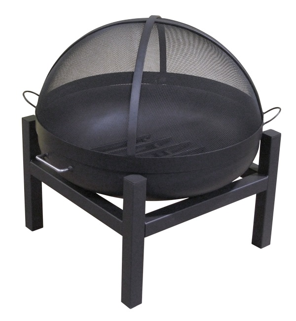 Aspen Industries Master Flame Fire Pit Bowl with Square Base