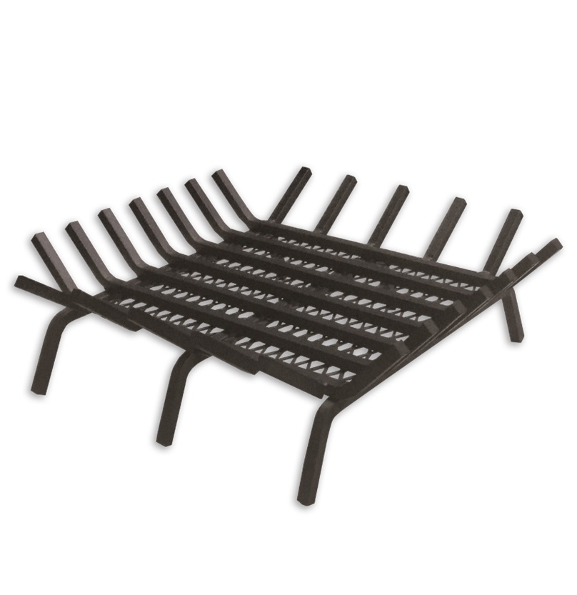 Aspen Industries Master Flame Square Carbon Steel Fire Pit Grate