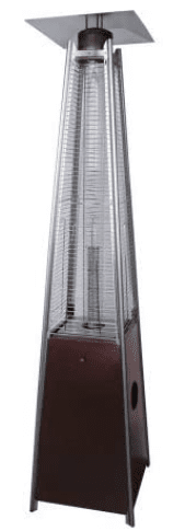 AZ Patio Heaters 91 Inch Glass Tube Propane Patio Heater