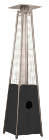 AZ Patio Heaters 91 Inch Glass Tube Propane Patio Heater