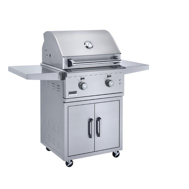 Broilmaster 26" Stainless Steel Cart for Cart-Mounted Stainless Gas Grills