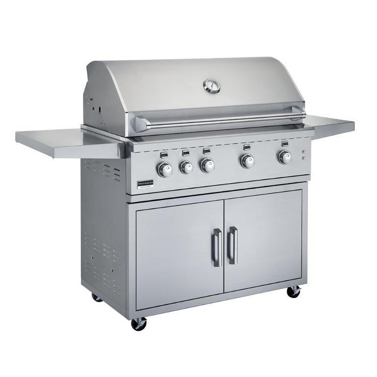 Broilmaster 42" Stainless Steel Cart for Cart-Mounted Stainless Gas Grills