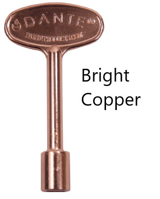 Dante 3 Inch Universal Gas Valve Key - Carded