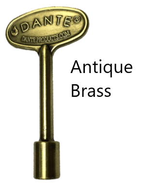 Dante 8 Inch Universal Gas Valve Key - Carded