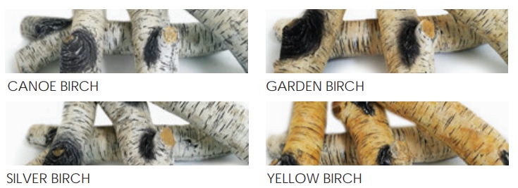 Enhance A Fire Designer Birch Gas Fire Pit Log Set