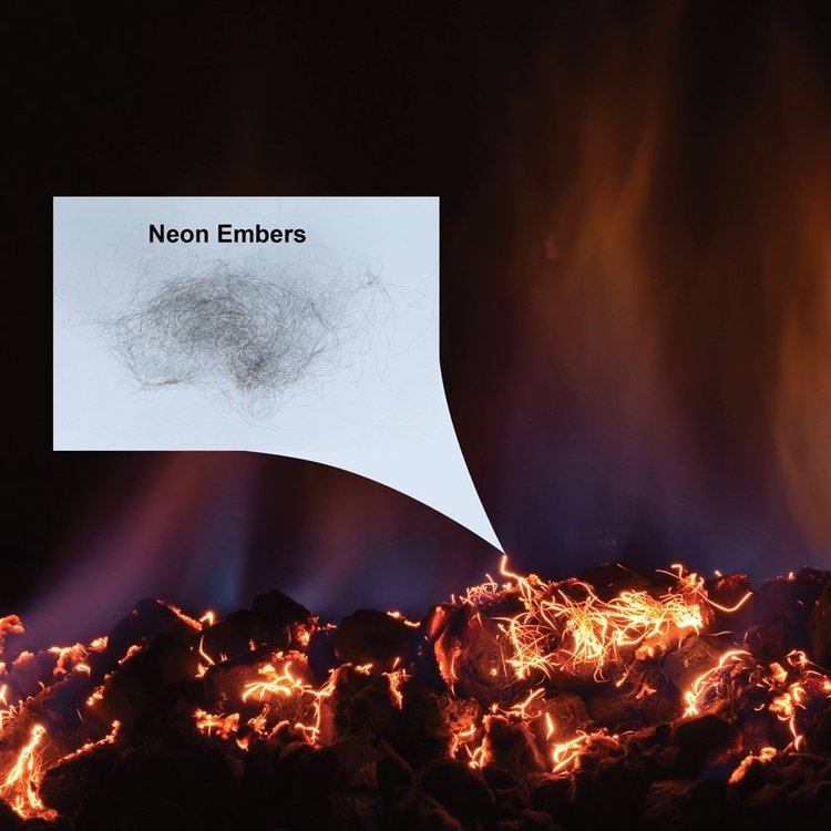 Enhance A Fire Neon Threads Gas Fireplace Embers