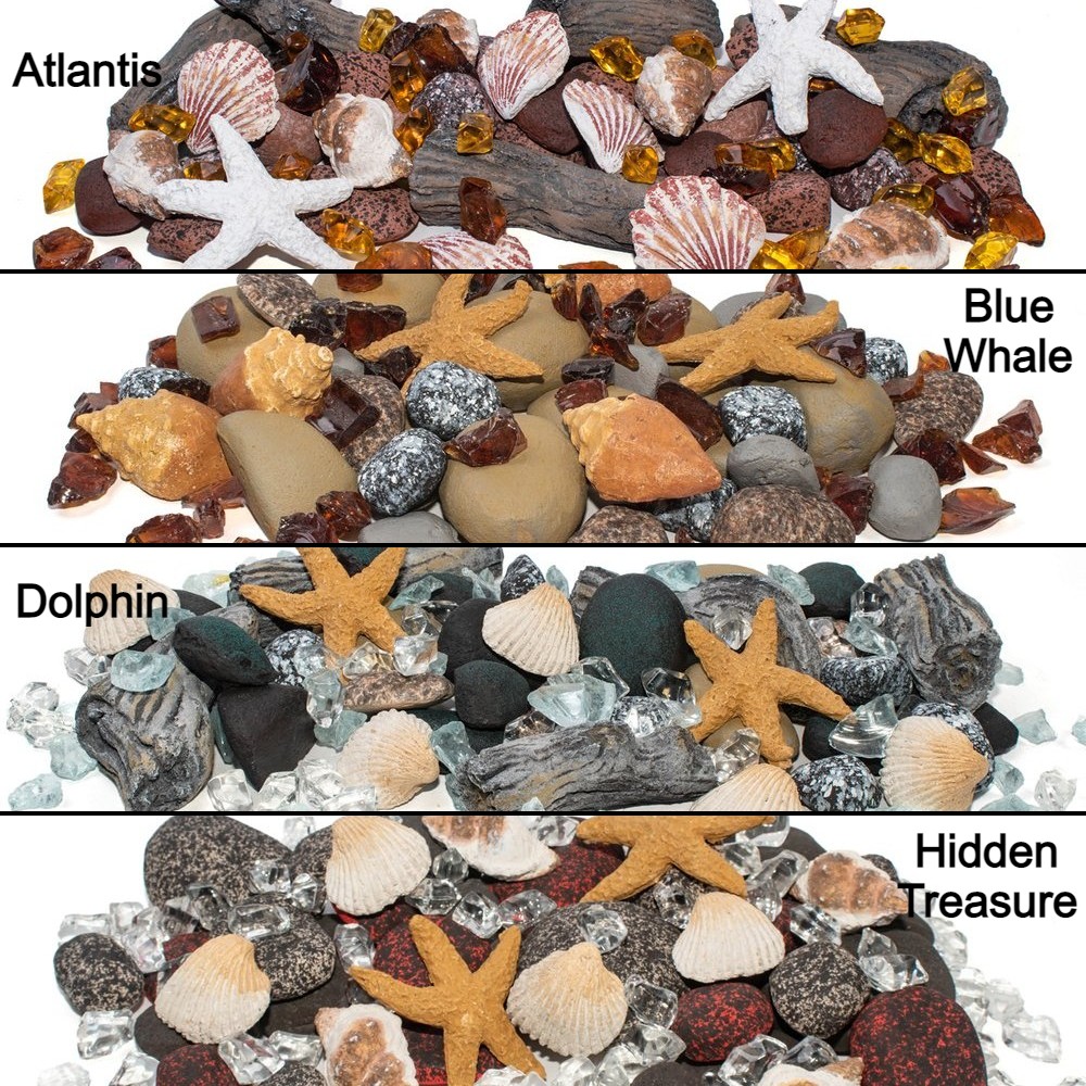 Enhance A Fire Nautical Luxury Mixed Media Fireplace Jewelry Set