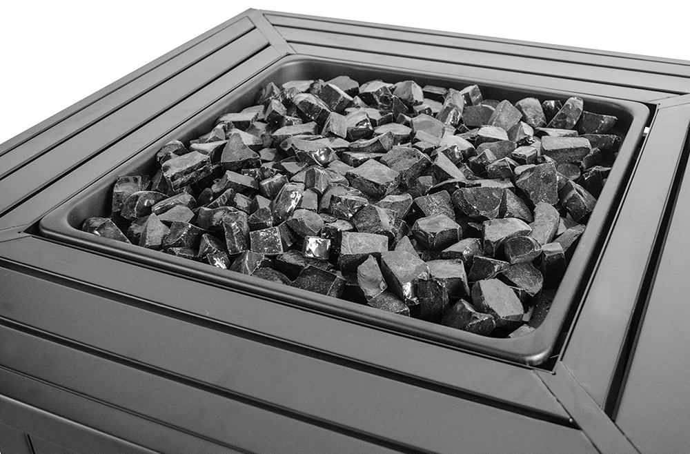 Endless Summer 30" Propane Fire Table with Steel Mantel