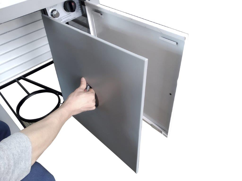 Endless Summer Chesapeake Propane Fire Pit with Faux Marble Top