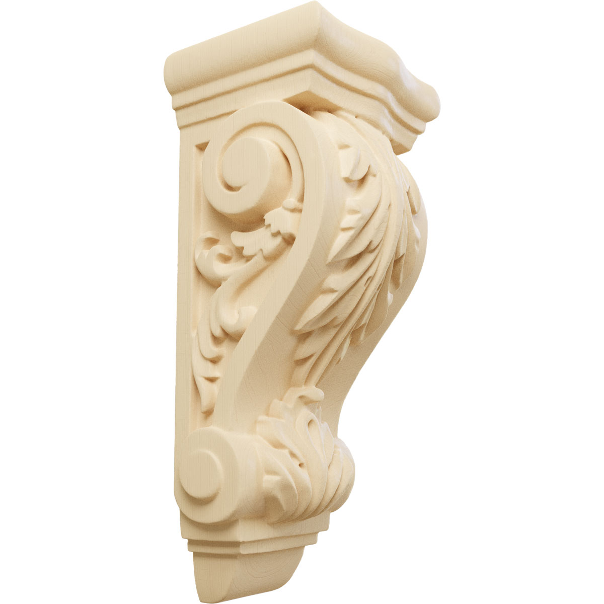 Ekena Millwork 3 1/2 Inch Small Farmingdale Acanthus Corbel
