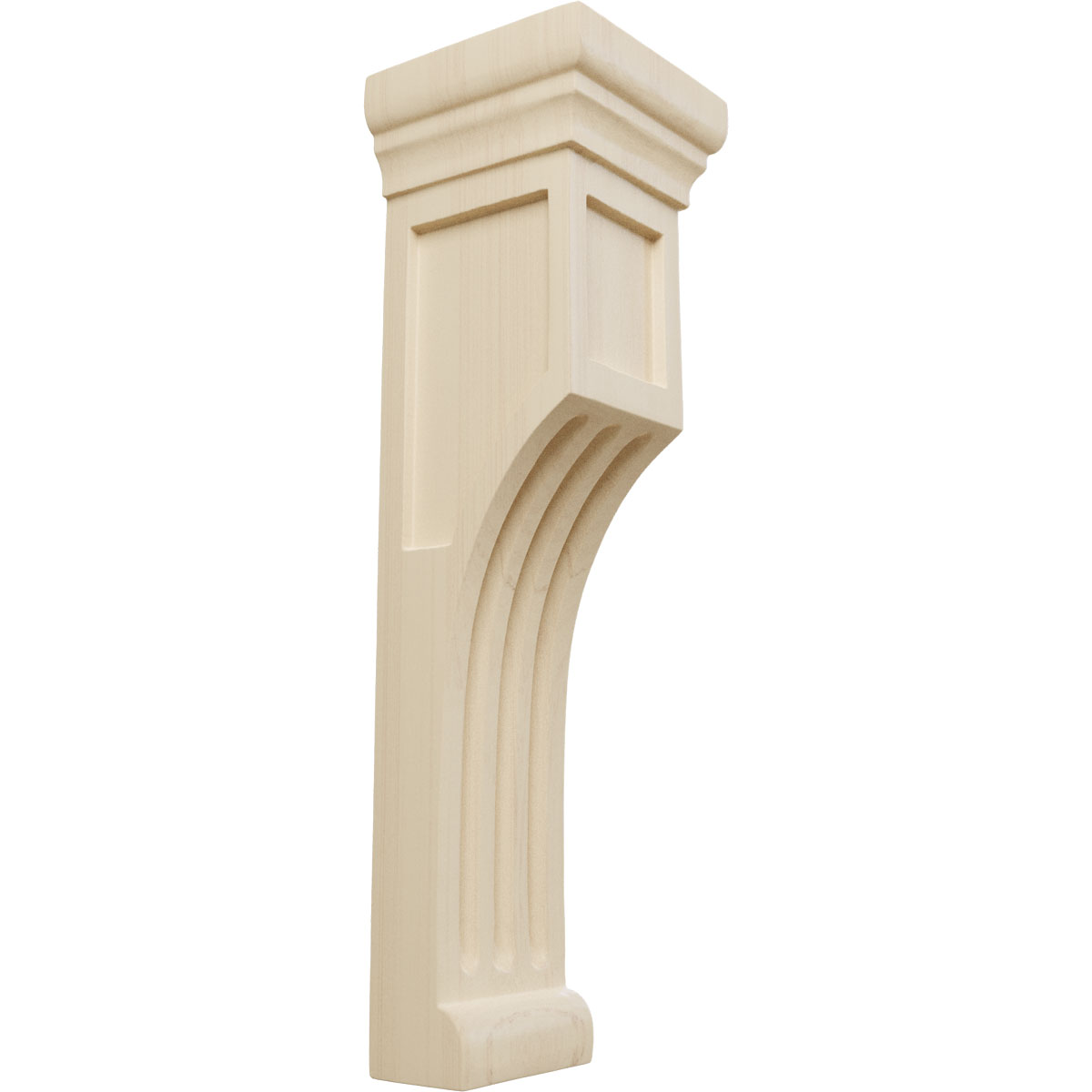Ekena Millwork 4 Inch Recessed Groove Corbel