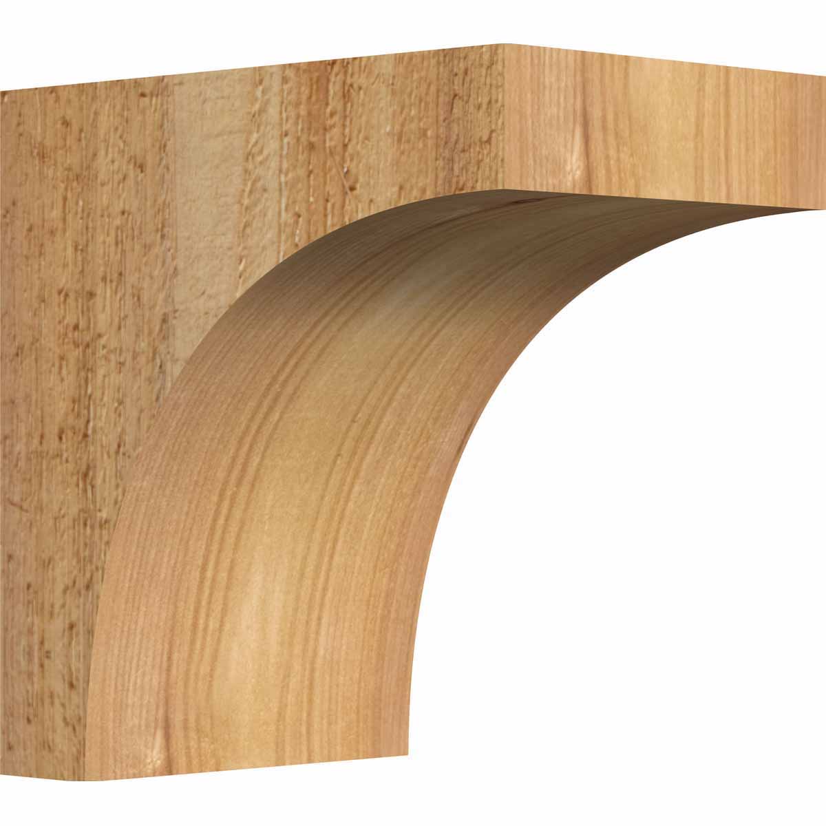 Ekena Millwork 4 Inch Huntington Rough Sawn Corbels