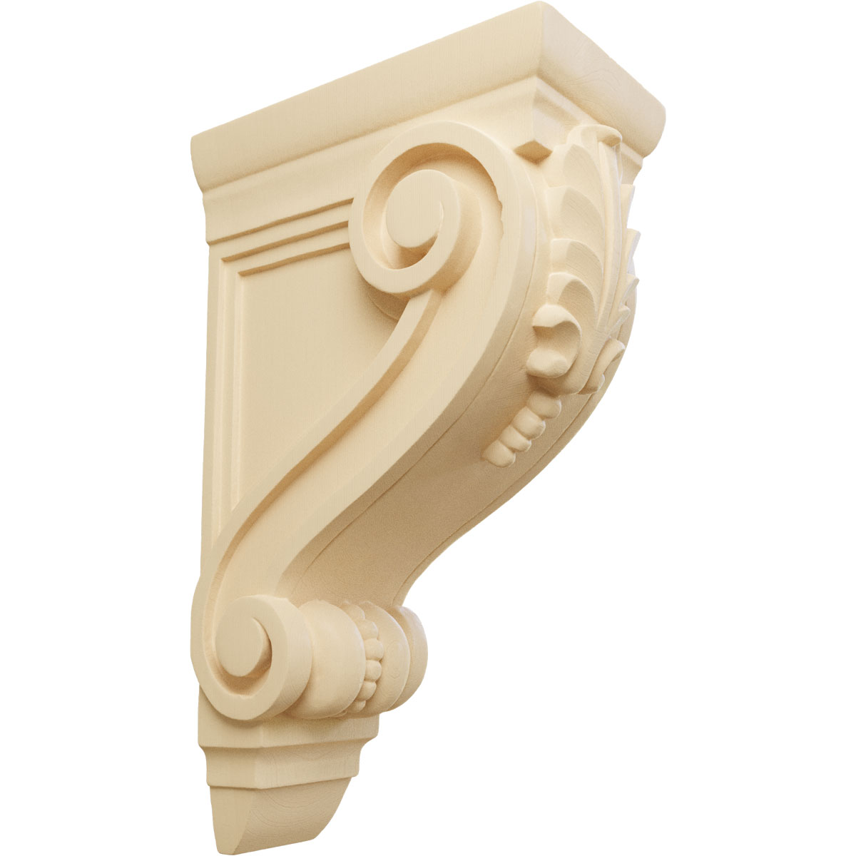 Ekena Millwork 4 3/4 Inch Large Fig Leaf Corbel