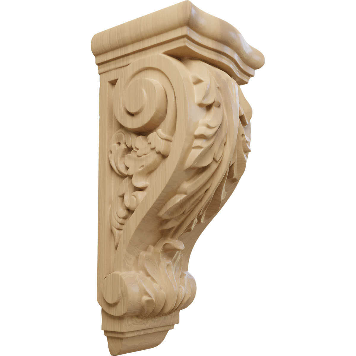 Ekena Millwork 5 1/4 Inch Medium Farmingdale Acanthus Corbel