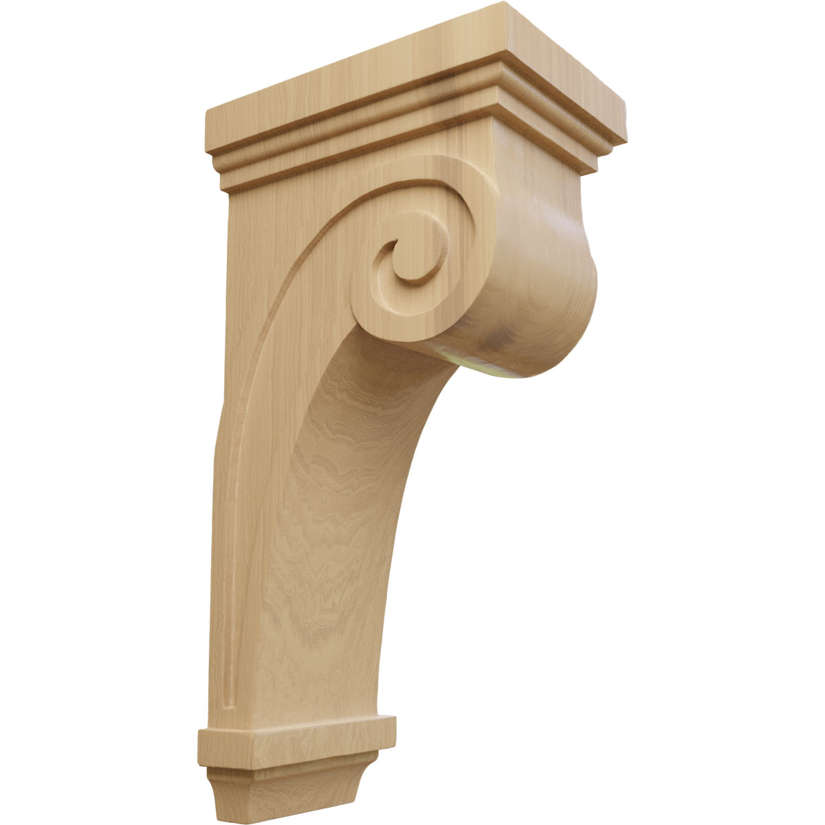 Ekena Millwork 5 1/2 Inch Scroll Corbel
