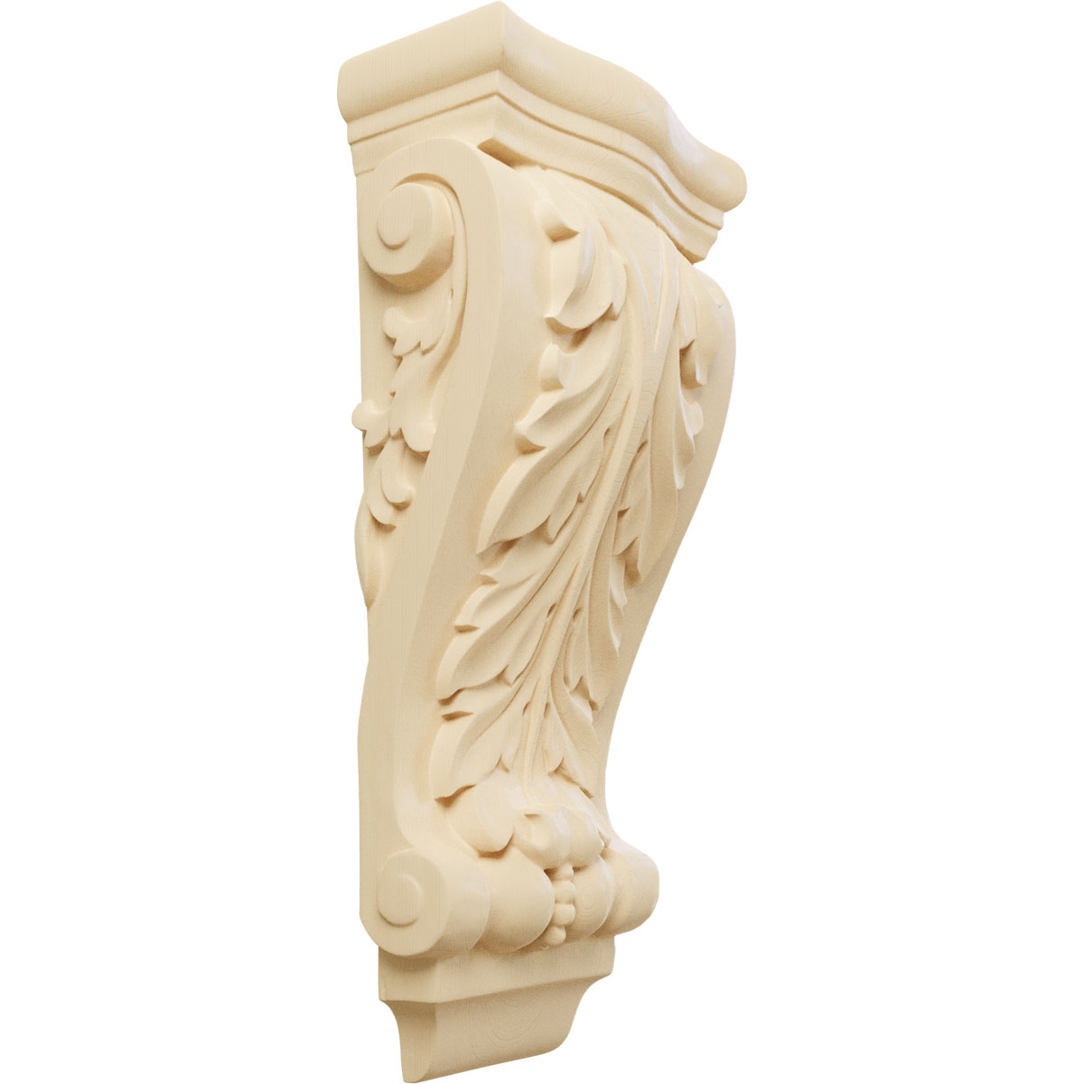 Ekena Millwork 6 1/4 Inch Medium Farmingdale Acanthus Pilaster Corbel