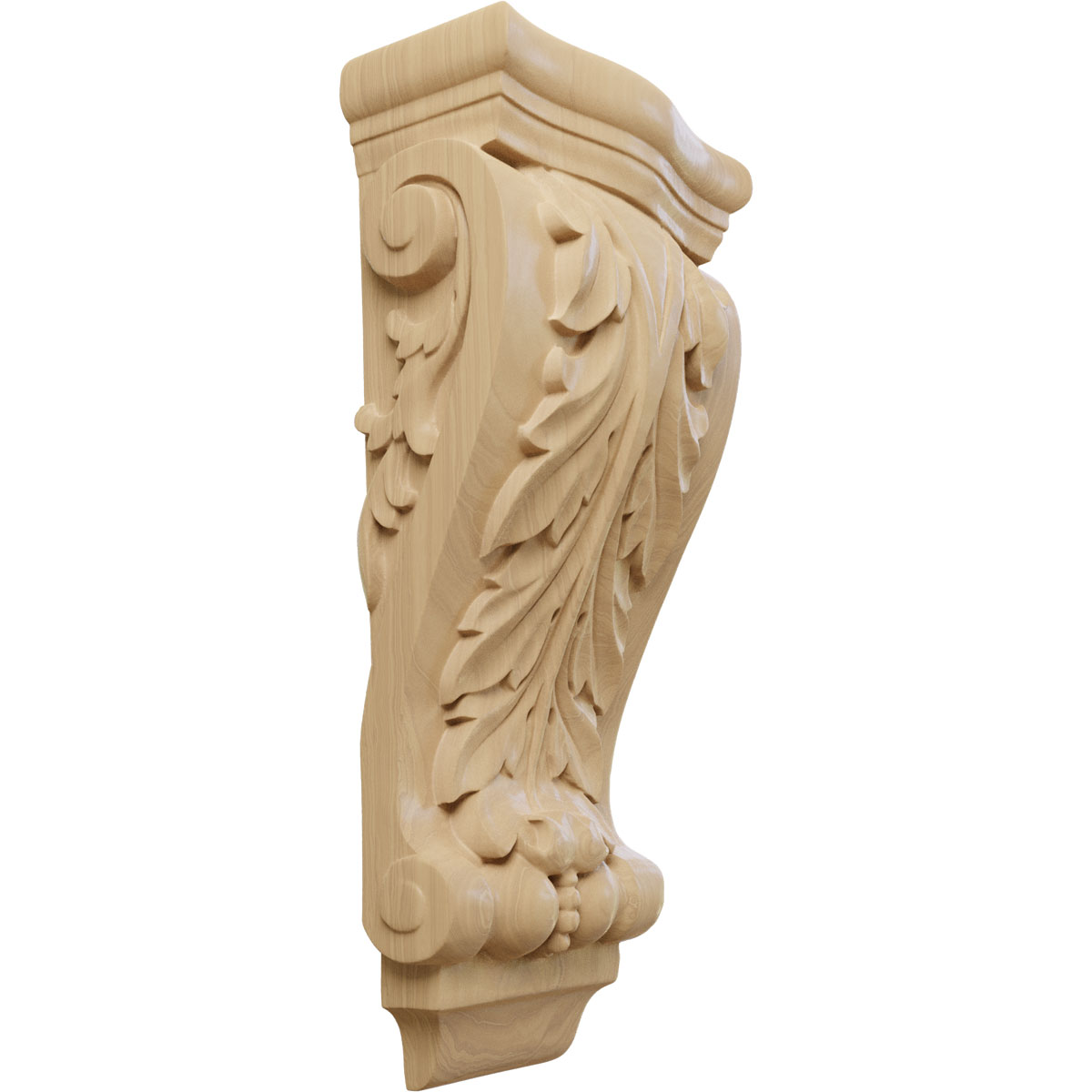Ekena Millwork 6 1/4 Inch Medium Farmingdale Acanthus Pilaster Corbel