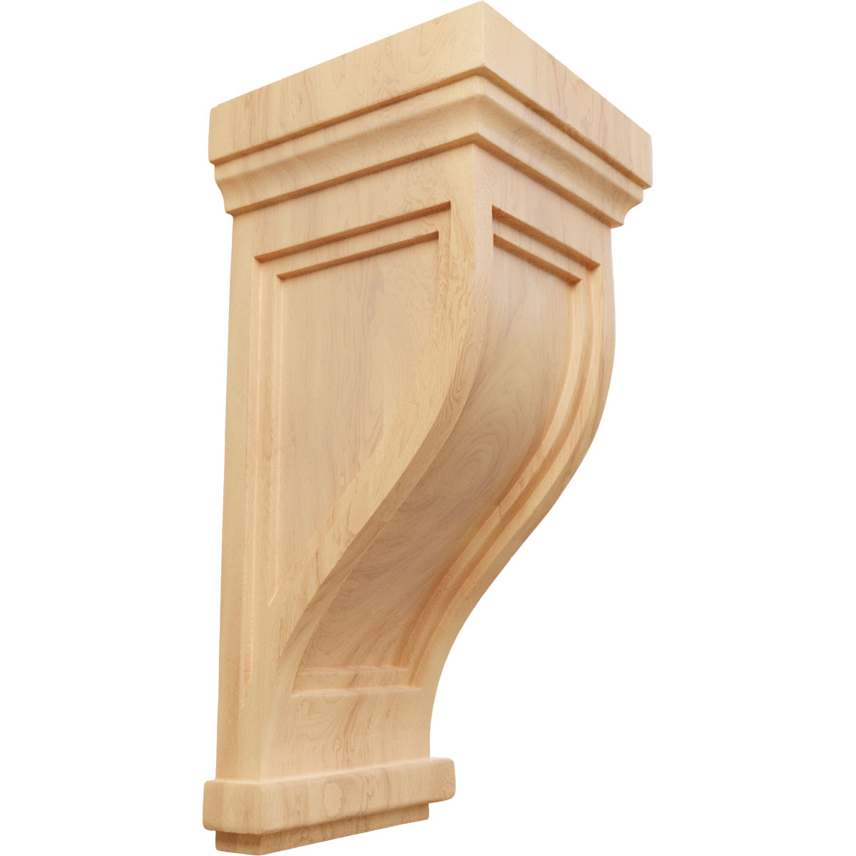 Ekena Millwork 6 1/2 Inch Traditional Recessed Corbel