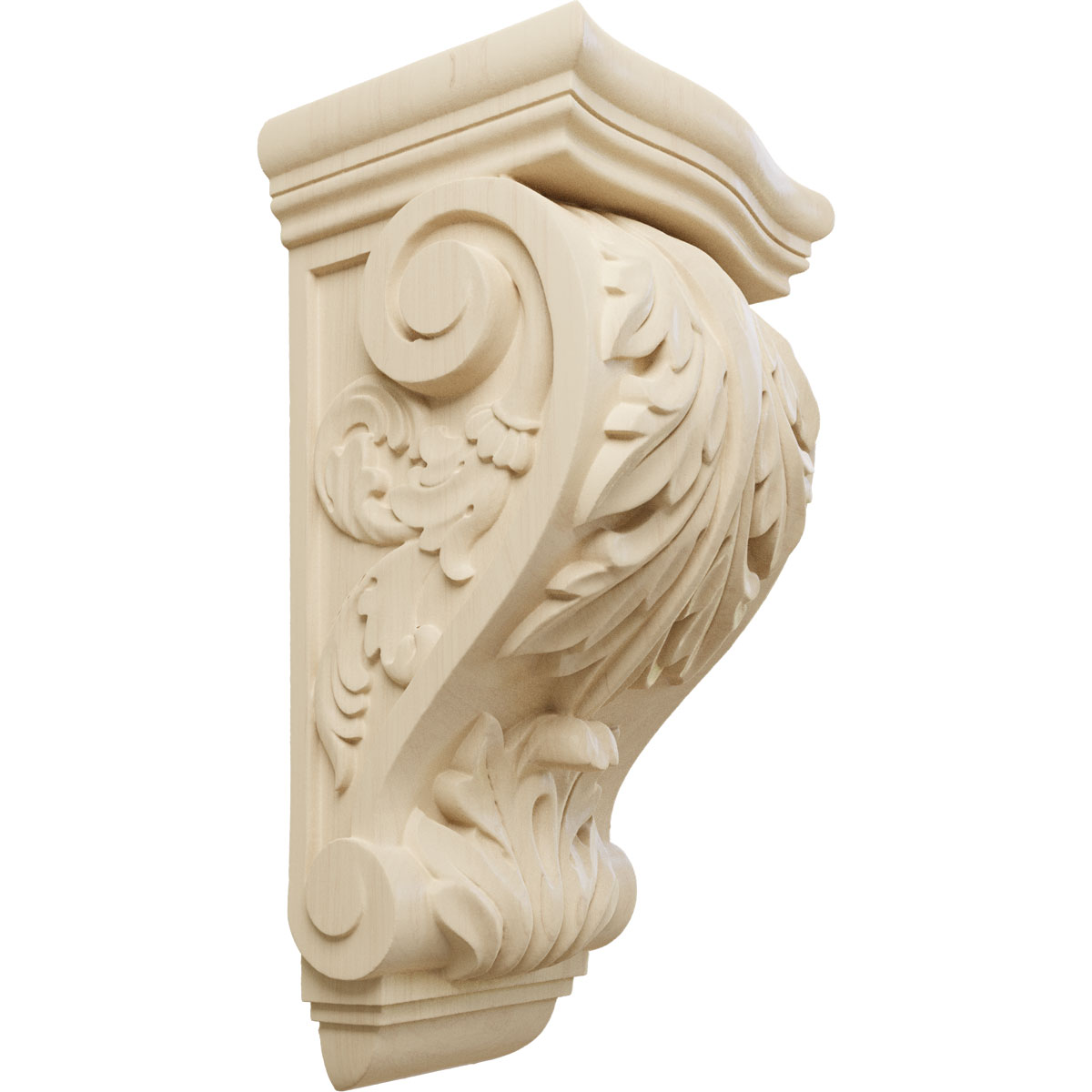 Ekena Millwork 8 Inch Large Farmingdale Acanthus Corbel