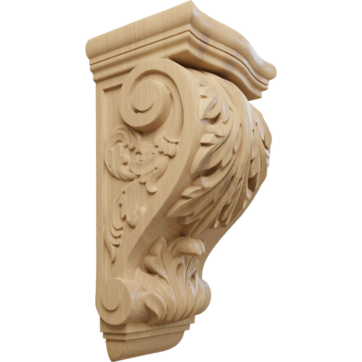 Ekena Millwork 8 Inch Large Farmingdale Acanthus Corbel