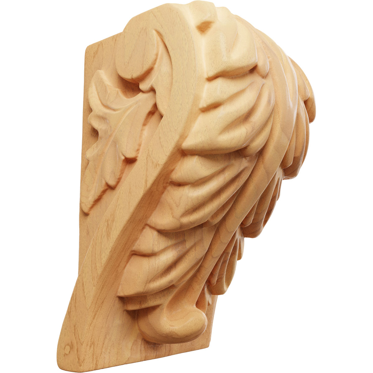 Ekena Millwork 2 1/2 Inch Small Acanthus Leaf Block Corbel