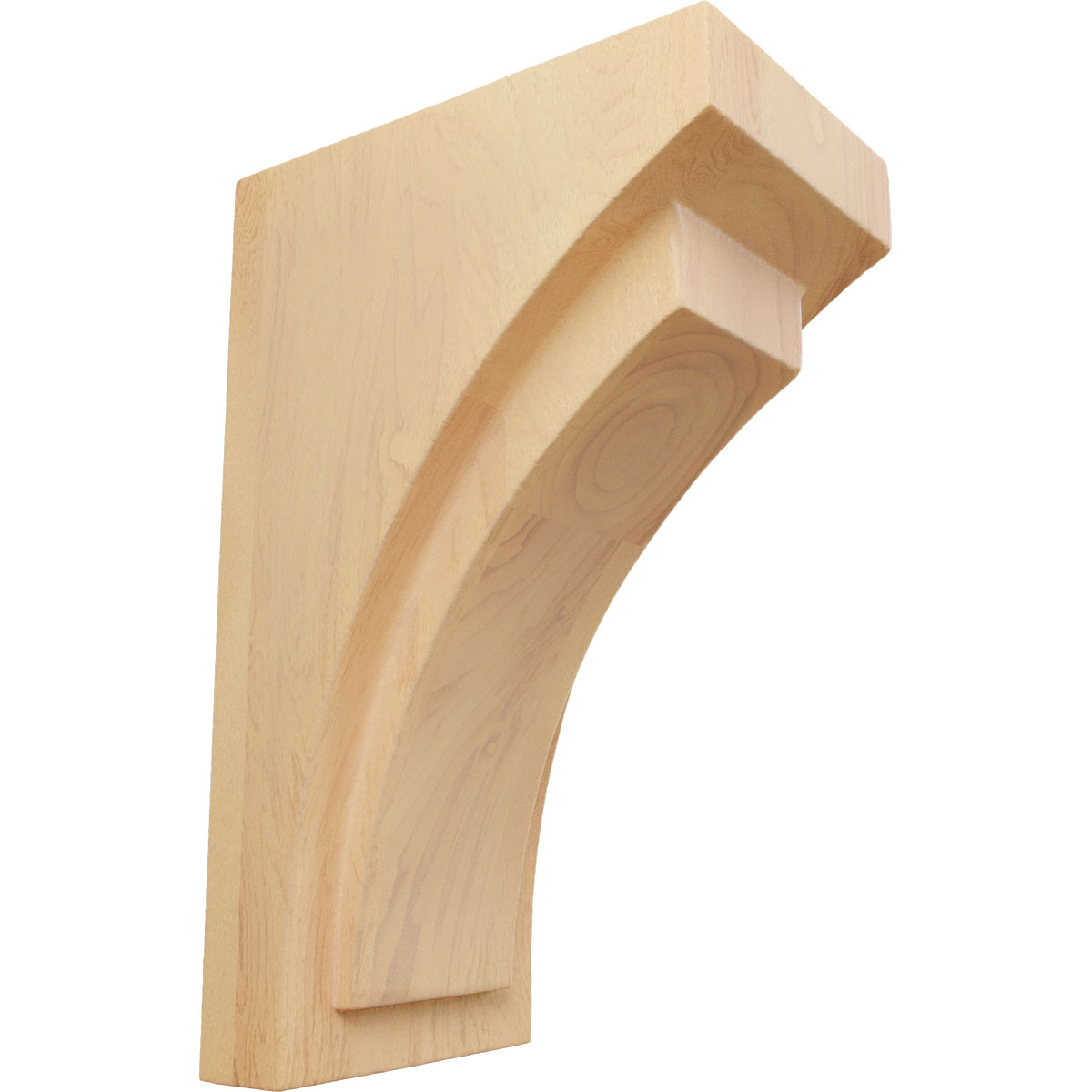 Ekena Millwork 2 1/2 Inch Mini Felix Wood Corbel