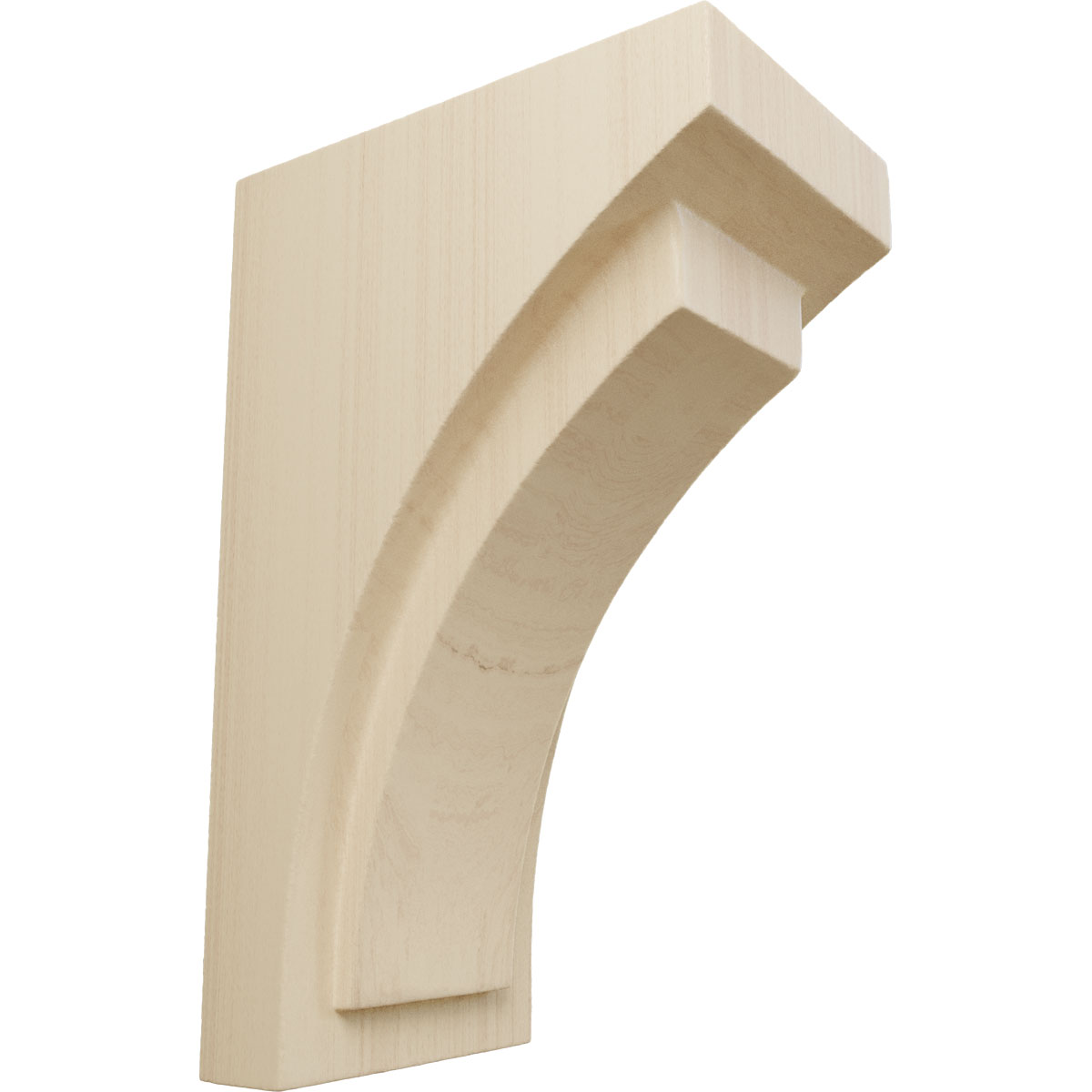 Ekena Millwork 2 1/2 Inch Mini Felix Wood Corbel