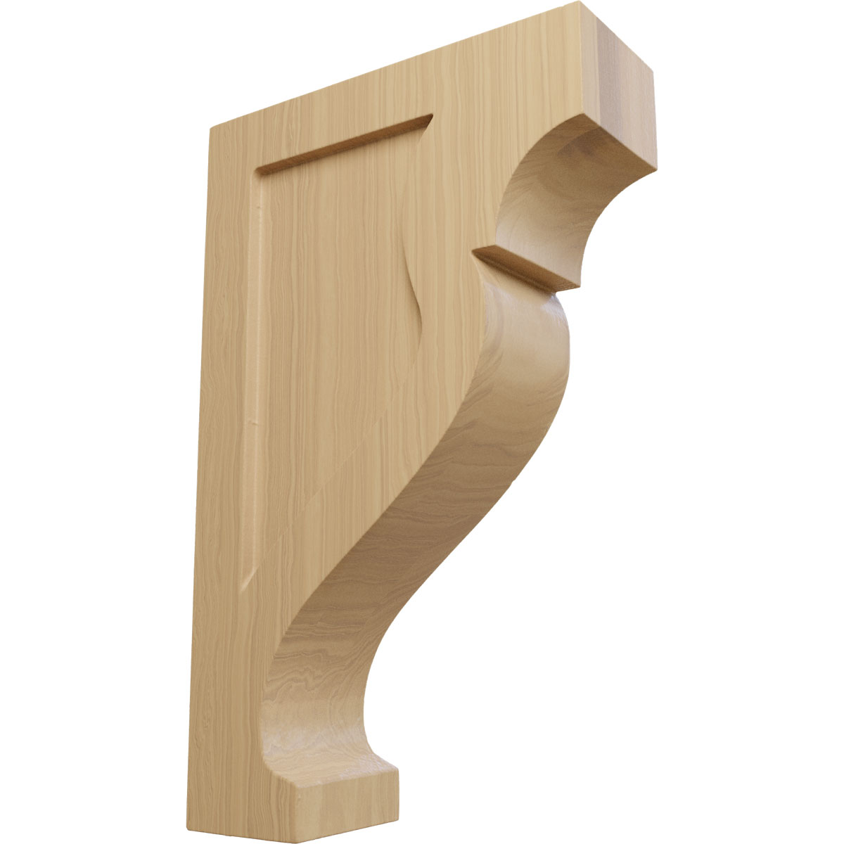 Ekena Millwork 1 3/4 Inch Mini Rockport Wood Corbel