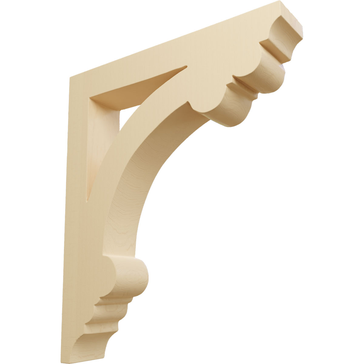 Ekena Millwork 1 1/2 Inch Small Ellis Wood Corbel