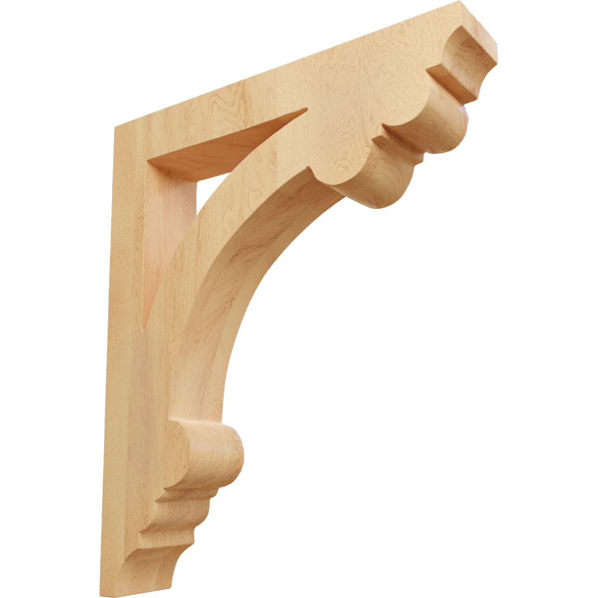 Ekena Millwork 1 1/2 Inch Small Ellis Wood Corbel