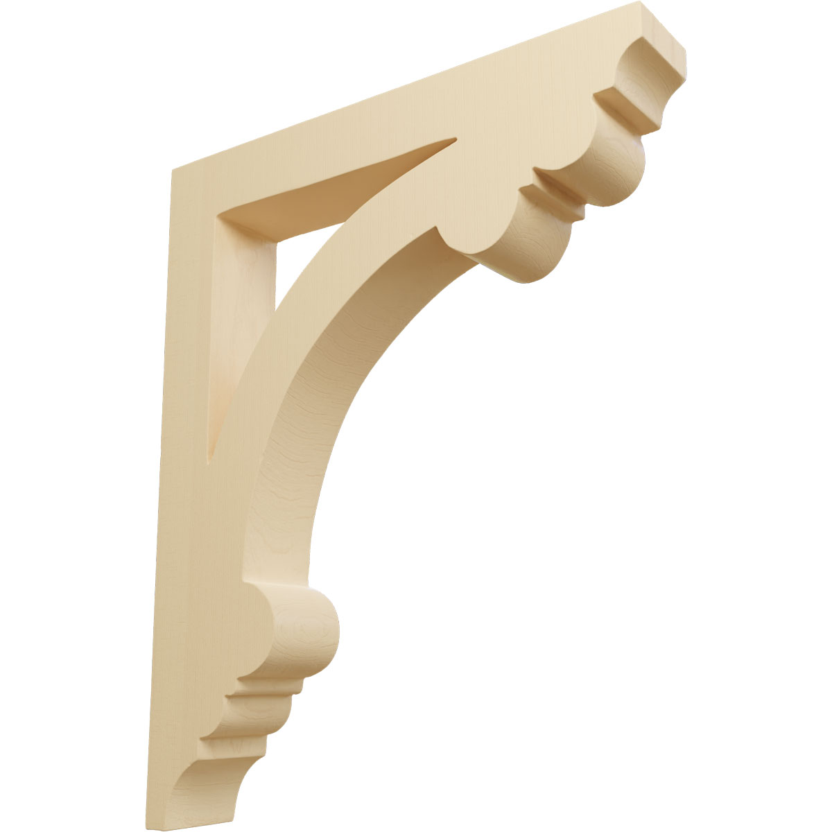 Ekena Millwork 1 1/2 Inch Medium Ellis Wood Corbel