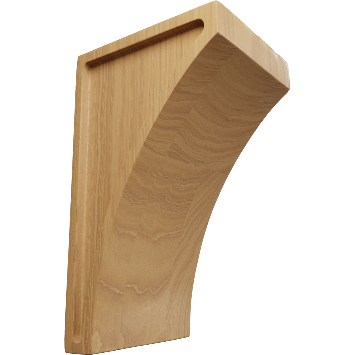 Ekena Millwork 3 Inch Lawson Wood Corbel